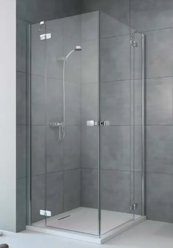 Душевая кабина Radaway Fuenta New KDD 80 L (профиль - хром; стекло - прозрачное) (384061-01-01L) фото 1 Aquada.com.ua