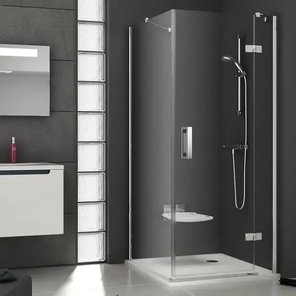 Душевая кабина Ravak SmartLine (профиль - хром; стекло - Transparent (прозрачный)) SMSD2-120, h=1900 мм, правый вариан (9SL40A00Z1) фото 1 Aquada.com.ua