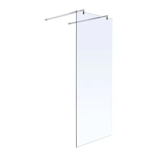 VOLLE Стенка Walk-In 100*190см, каленое прозрачное стекло 8мм (18-08-100) фото 9 Aquada.com.ua