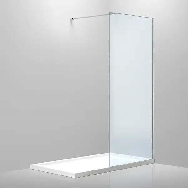 VOLLE Стенка Walk-In 100*200см, каленое прозрачное стекло 8мм (18-08-100H) фото 1 Aquada.com.ua