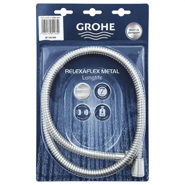 Душовий шланг 125 см Grohe Relexaflex (28142000)