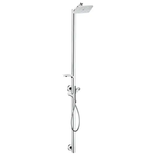 Душевая система с термостатом Axor Urquiola Showerpipe (цвет - хром) (11901000) фото 1 Aquada.com.ua