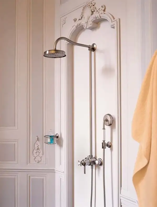 Душевая система с термостатом Axor Montreux Showerpipe (цвет - хром) (16570000) фото 2 Aquada.com.ua