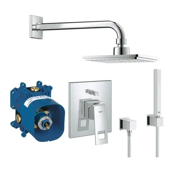 Комплект для душа Grohe Eurocube з Euphoria Cube 152 (23409000)