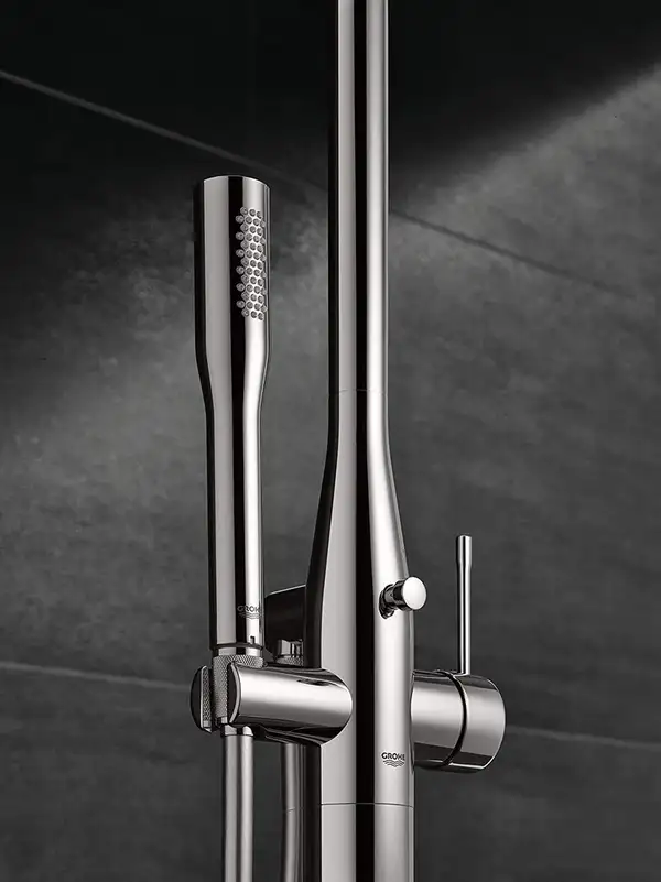 GROHE Essence Одноважільний змішувач для душу підлогового монтажу (23741001) фото 6 Aquada.com.ua
