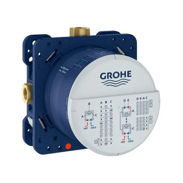 Душевая система скрытого монтажа Grohe Eurocube (цвет - хром) (2406200L) фото 6 Aquada.com.ua