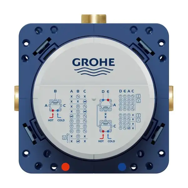 Душевая система скрытого монтажа Grohe Eurocube (цвет - хром) (2406200L) фото 7 Aquada.com.ua
