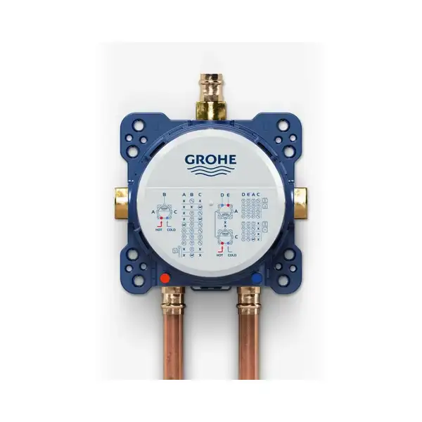 Душевая система скрытого монтажа Grohe Eurocube (цвет - хром) (2406200L) фото 9 Aquada.com.ua