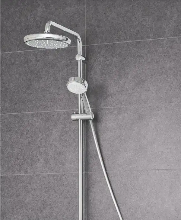 Grohe New Tempesta Cosmop. Душова система з термостатом, хром (26223001)