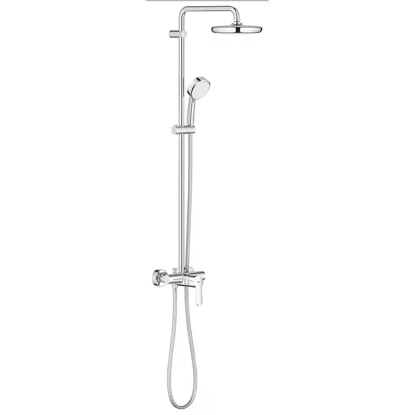 GROHE Душевая система с однорычажным смесителем настенного монтажа Tempesta Cosmopolitan System 210  (26224001) фото 3 Aquada.com.ua