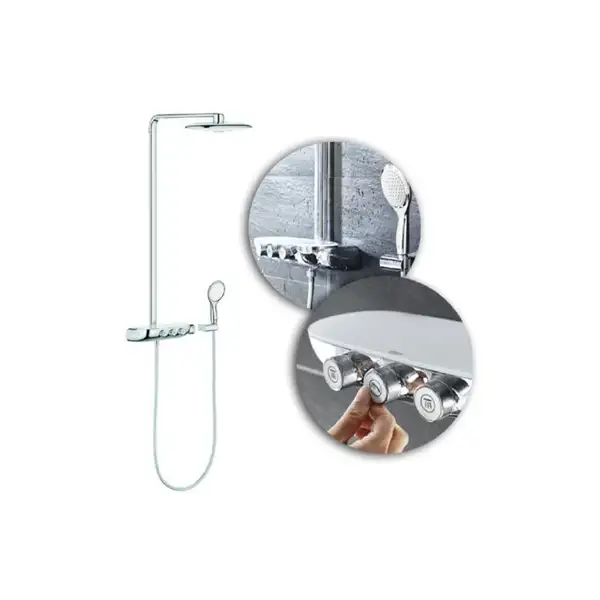 GROHE Душевая система RAINSHOWER SMARTCONTROL (26250LS0) фото 2 Aquada.com.ua