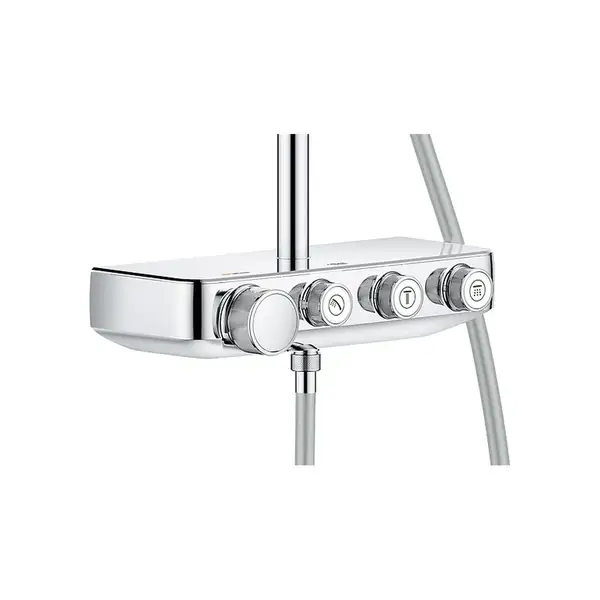 GROHE Душевая система Grohe Euphoria SmartControl 310 Cube Duo 26508000 с термостатом (26508000) фото 4 Aquada.com.ua