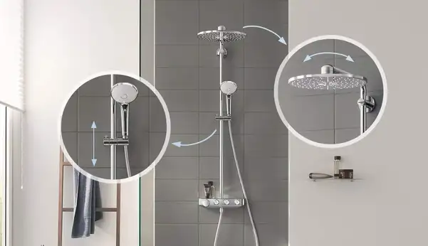 GROHE  Душевая система настенного монтажа с термостатом для ванны Euphoria SmartControl System 260 Mono (26510000) фото 5 Aquada.com.ua