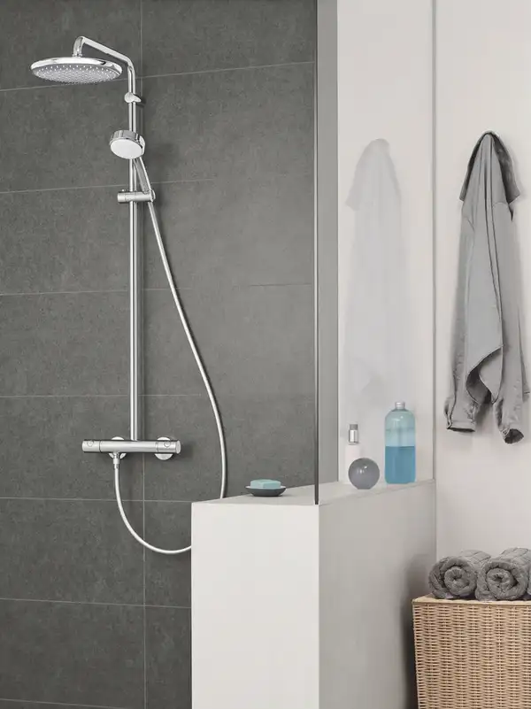 Душова система з термостатом для душа Grohe New Tempesta Cosmop. System (26670000)