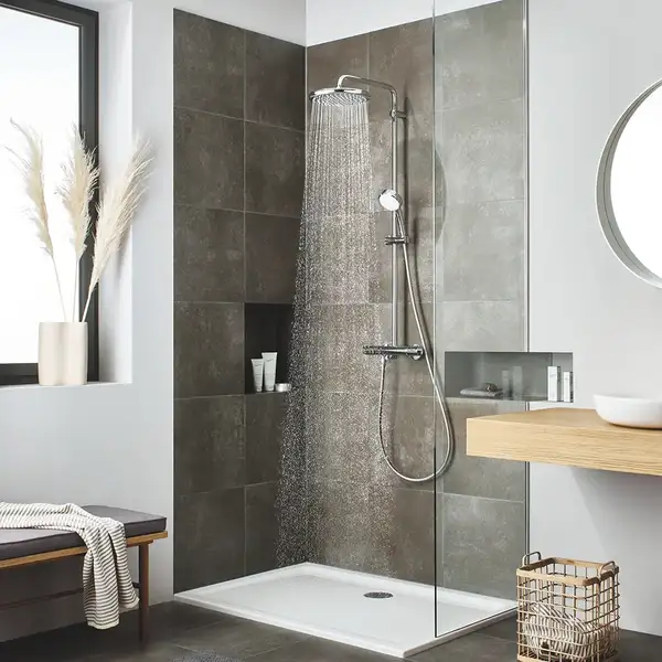 Душова система з термостатом для душа Grohe New Tempesta Cosmop. System (26670000)