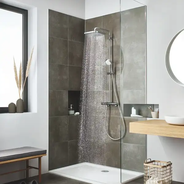 Душова система з термостатом для душа Grohe New Tempesta Cosmop. System (26689000)