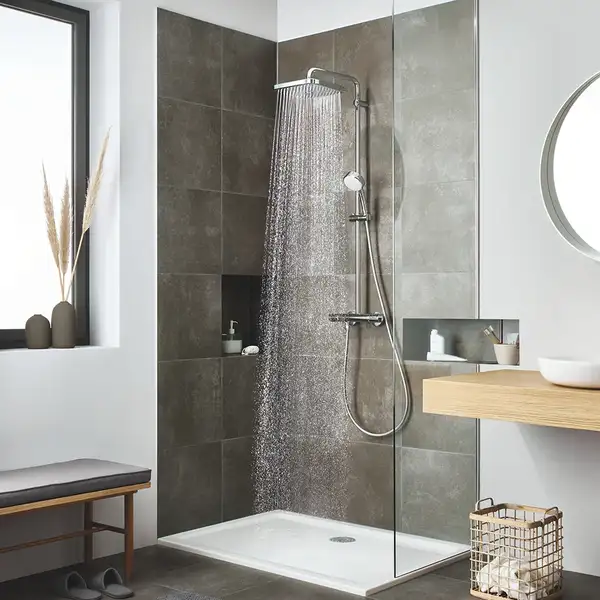 Душова система з термостатом для душа Grohe New Tempesta Cosmop. System (26689000)