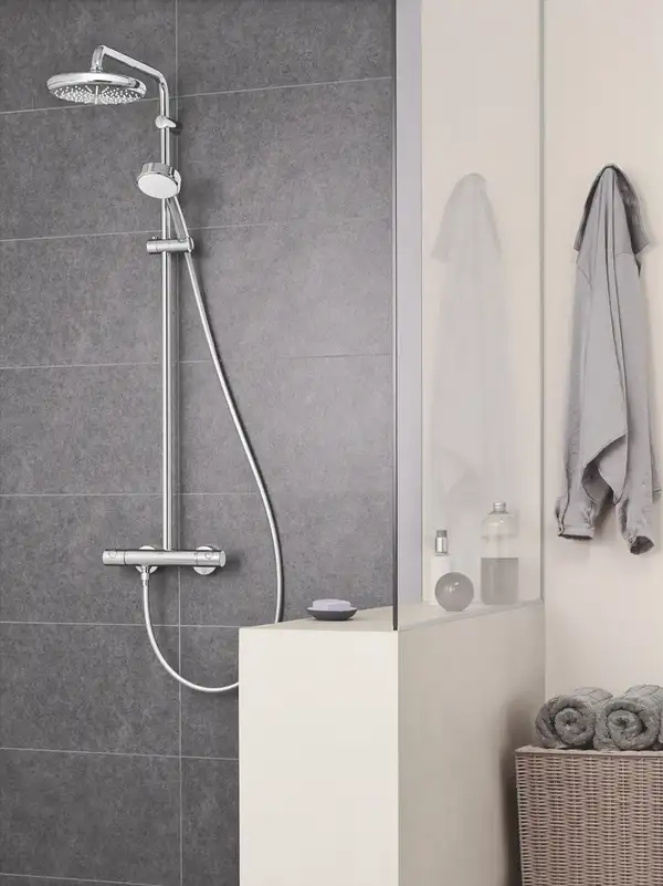 Душова система з термостатом для душа Grohe New Tempesta Cosmop. System (27922001)
