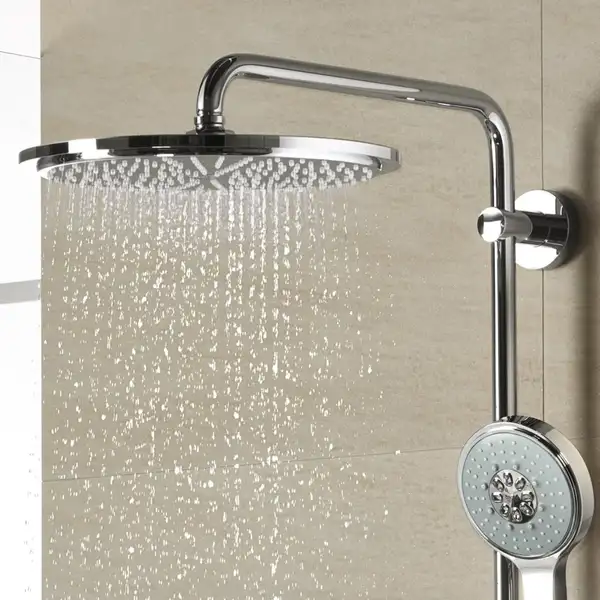 GROHE Душова система з термостатом для настінного монтажу Rainshower System 310  (27968000) фото 5 Aquada.com.ua