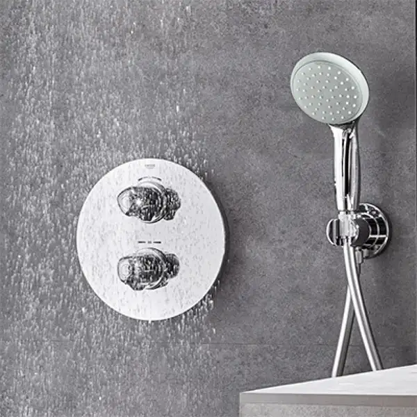 Душевая система скрытого монтажа с термостатом Grohe Grohtherm 1000 (34582000) фото 3 Aquada.com.ua