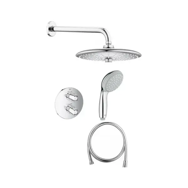 Душевая система скрытого монтажа Grohe (цвет - хром) (3461400A) фото 1 Aquada.com.ua