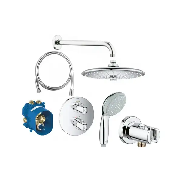 Душевая система скрытого монтажа Grohe (цвет - хром) (3461400A) фото 2 Aquada.com.ua