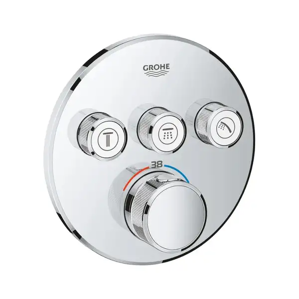 GROHE Grohtherm SmartControl Неперевершений душовий комплект із Rainshower New Tempesta 210 (34614SC2)