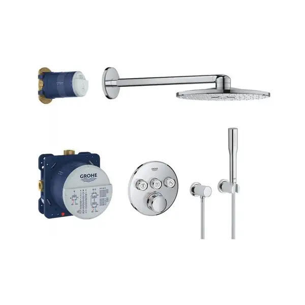 Душова система Grohe Grohtherm SmartControl, хром (34705000)