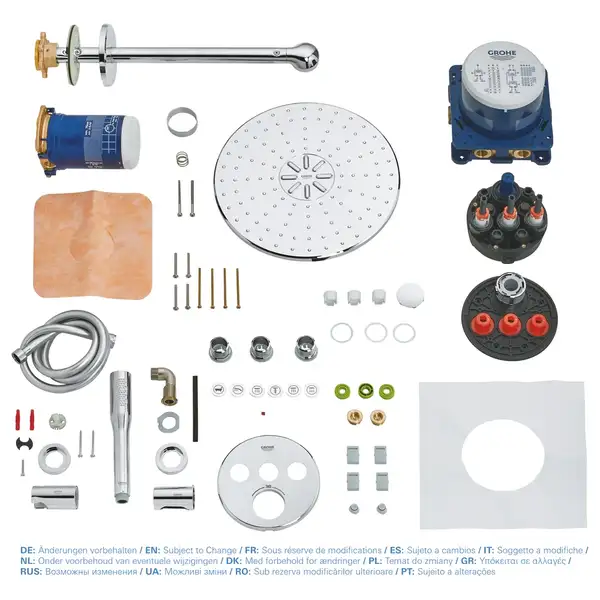 Душова система Grohe Grohtherm SmartControl, хром (34705000)