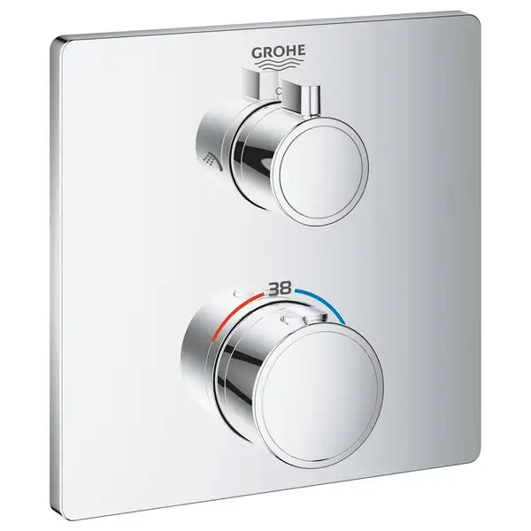 Душова система прихованого монтажу з термостатом Grohe Grohtherm Convent. Concealed (34729000)