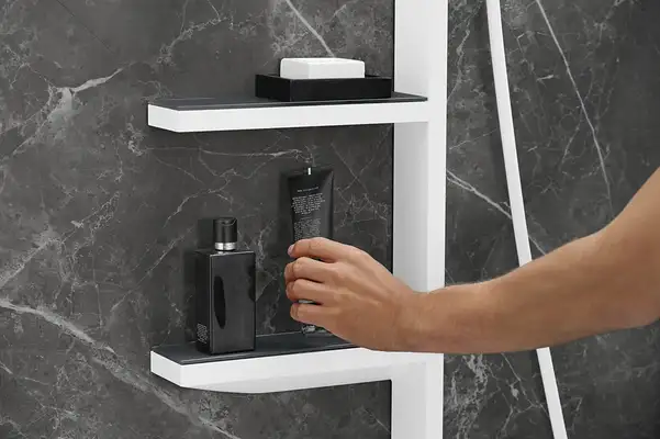Душевая система Hansgrohe Rainfinity (цвет - белый матовый) (26842700) фото 6 Aquada.com.ua