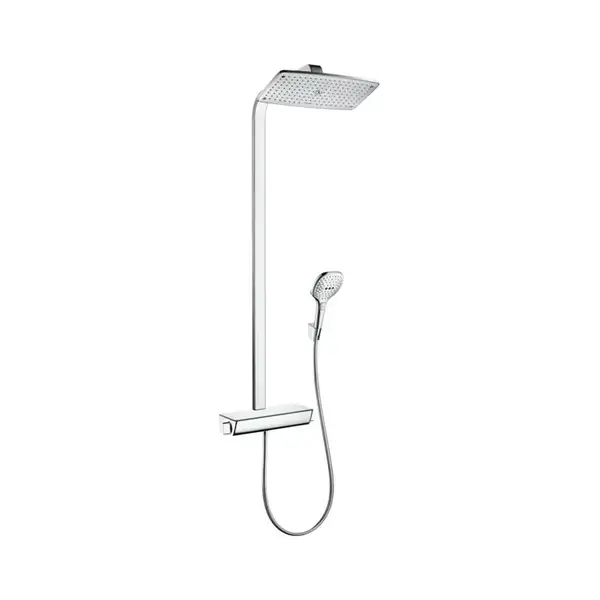 Душевая система с термостатом Hansgrohe Raindance Raindance E Showerpipe 360 1jet (цвет - хром) (27112000) фото 1 Aquada.com.ua