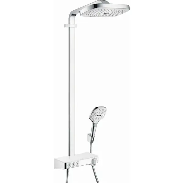 Hansgrohe Raindance Select E Душевая система, белый/хром (27126400)