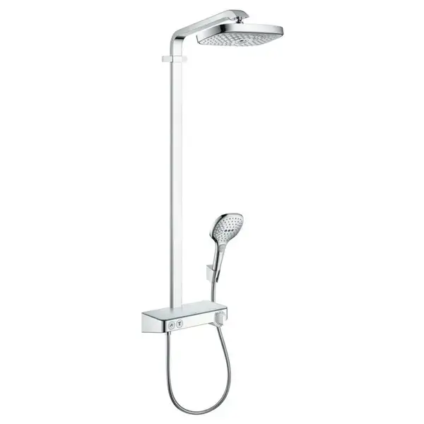Душова система Hansgrohe Raindance Select E 300 3Jet з термостатом, хром (27127000)