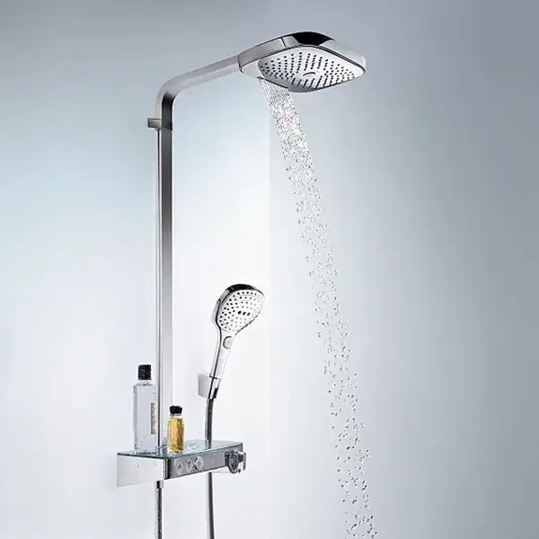 Hansgrohe Raindance Select E Душевая система, белый/хром (27127400)