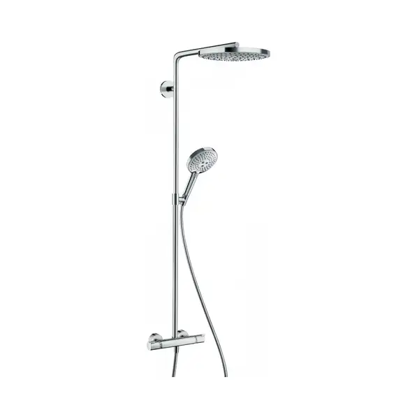 Душова система, Hansgrohe Raindance Select S 240 2jet, білий / хром (27129400)