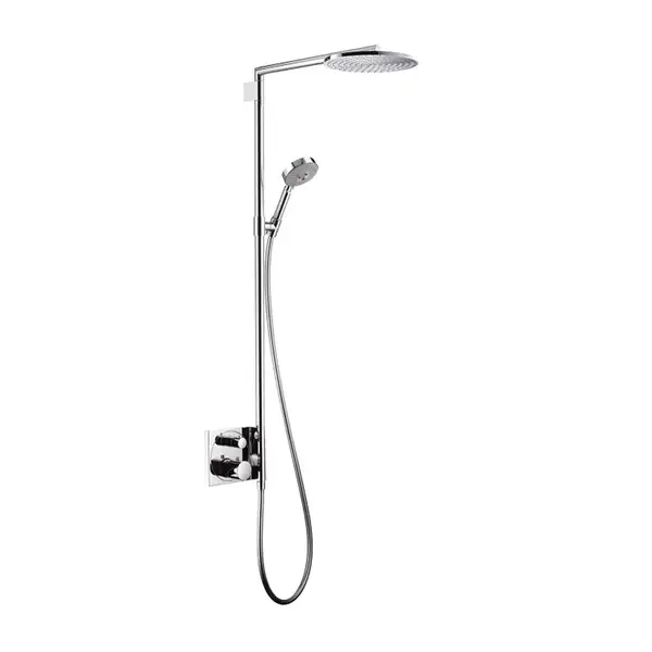 Душевая система с термостатом Hansgrohe Raindance S Showerpipe (цвет - хром) (27145000) фото 1 Aquada.com.ua
