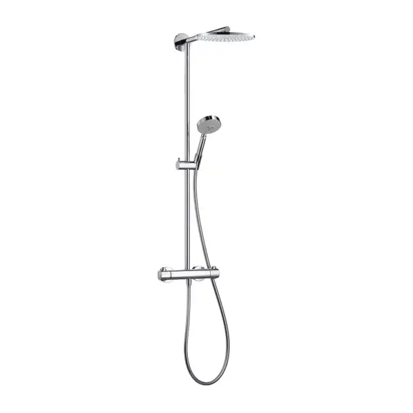 HANSGROHE Душевая система с термостатом Raindance S Showerpipe 240 (цвет - хром) (27160000) фото 1 Aquada.com.ua