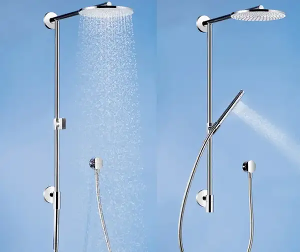 Душевой гарнитур Hansgrohe Raindance Connect 240 Showerpipe (цвет - хром) (27164000) фото 2 Aquada.com.ua