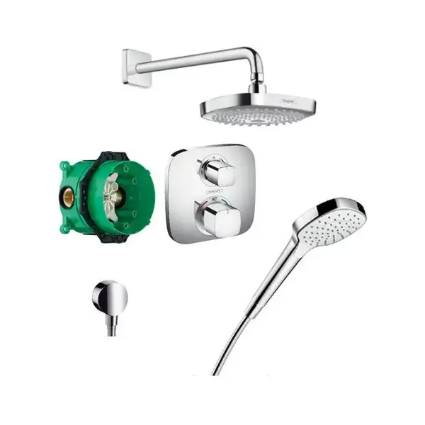 Hansgrohe Croma Select E / Ecostat E Душова система, хром (27294000)