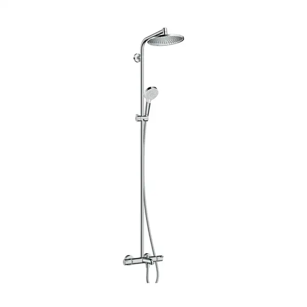HANSGROHE Hansgrohe Душевая система для ванны Crometta S 240 Showerpipe (27320000) фото 1 Aquada.com.ua