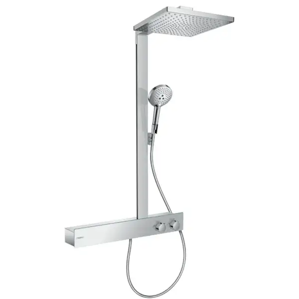 Душова система Hansgrohe Raindance E Showerpipe 300 1jet з термостатом, хром (27363000)