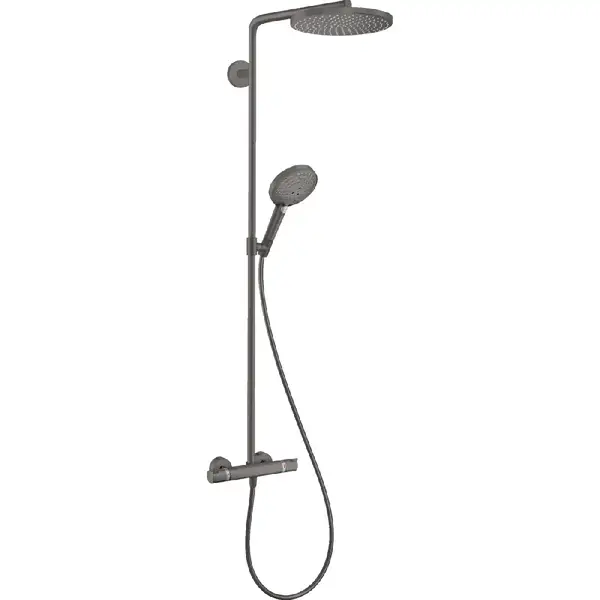 Hansgrohe Raindance S 240 Showerpipe, чорний хром (27633340)
