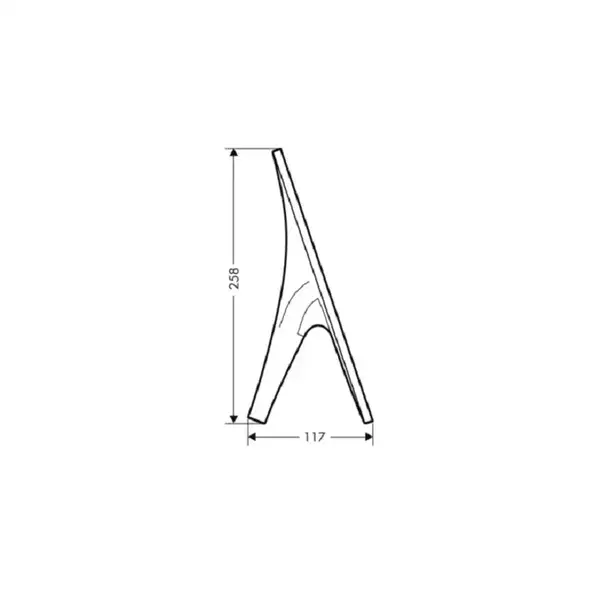Дзеркало, Axor Massaud, хром (42240000)