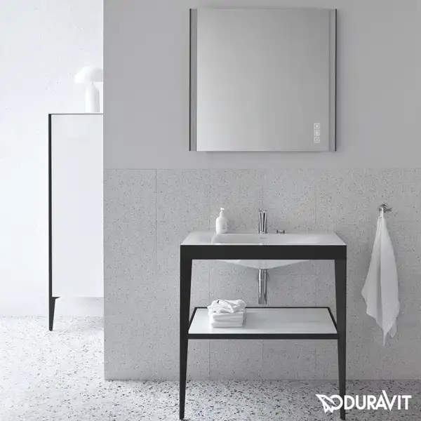 Зеркало с LED подсветкой Duravit XViu 82 х 4 х h80 см, версия "sensor" (XV70320B2B2) фото 2 Aquada.com.ua