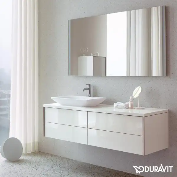 Зеркало с LED подсветкой Duravit XViu 142 х 4 х h80 см, версия "sensor" (XV70360B1B1) фото 2 Aquada.com.ua
