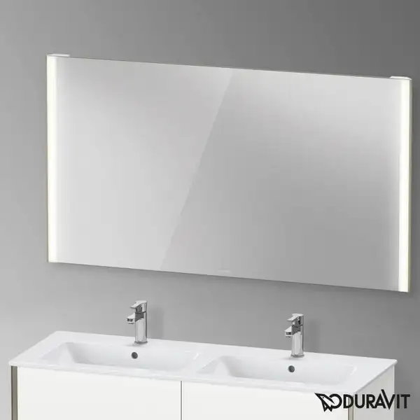Зеркало с LED подсветкой Duravit XViu 142 х 4 х h80 см, версия "sensor" (XV70360B1B1) фото 3 Aquada.com.ua