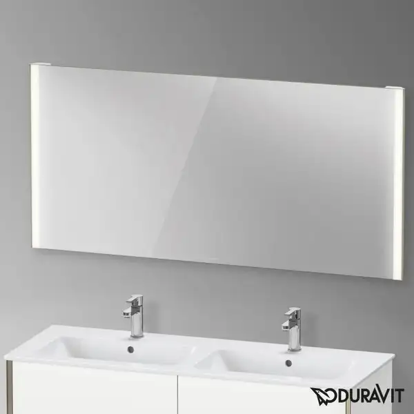 Зеркало с LED подсветкой Duravit XViu 162 х 4 х h80 см, версия "sensor" (XV70370B1B1) фото 2 Aquada.com.ua