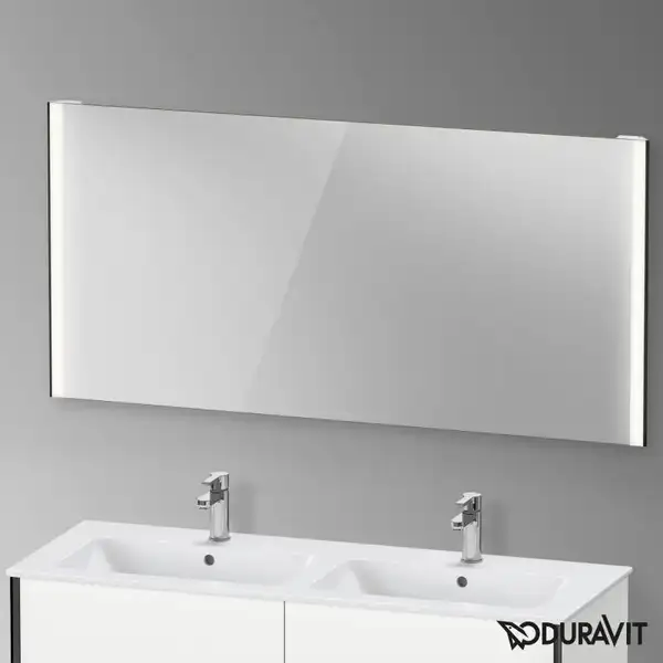 Зеркало с LED подсветкой Duravit XViu 162 х 4 х h80 см, версия "sensor" (XV70370B2B2) фото 2 Aquada.com.ua
