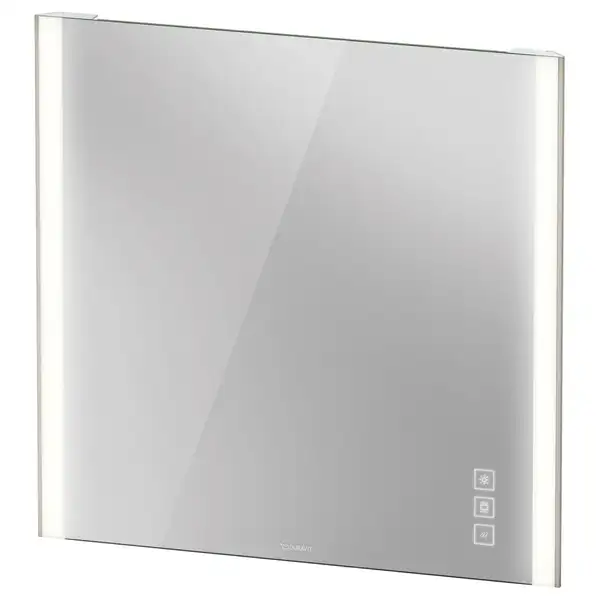 Зеркало с LED подсветкой Duravit XViu 82 х 4 х h80 см, версия "icon" (XV70420B1B1) фото 1 Aquada.com.ua